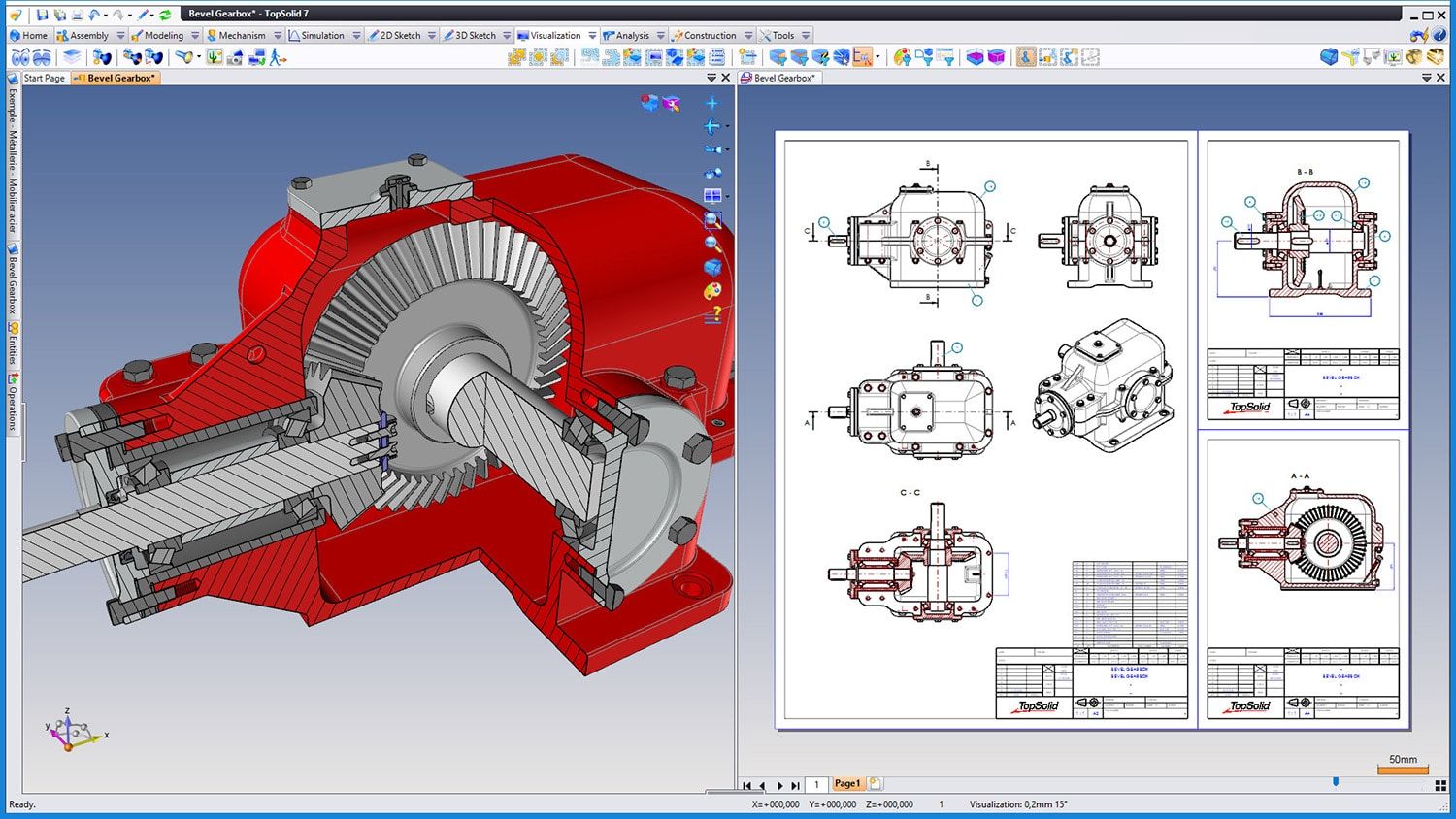 Jak program TopSolid Design 3D wspiera pracę mechaników w szybkim projektowaniu podzespołów, części i maszyn?