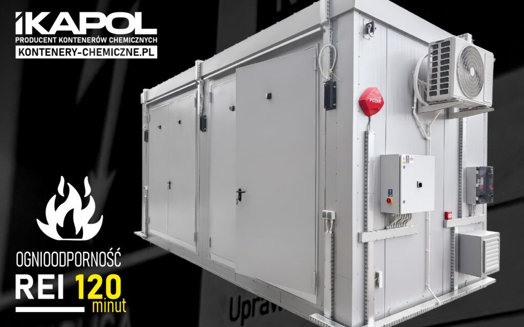 kontener chemiczny dwupoziomowy REI120